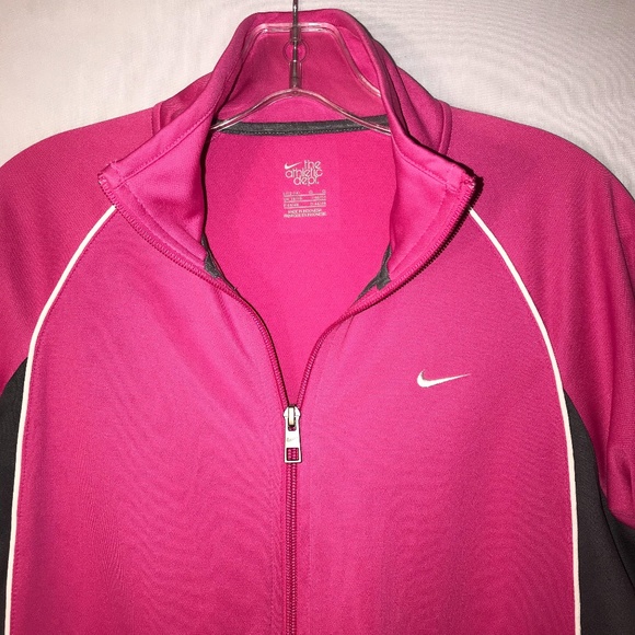Nike - Woman's Pink Performance Jacket - Size L - Picture 1 of 4